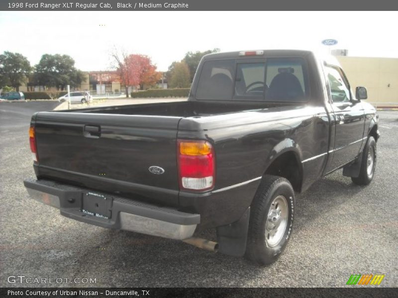 Black / Medium Graphite 1998 Ford Ranger XLT Regular Cab