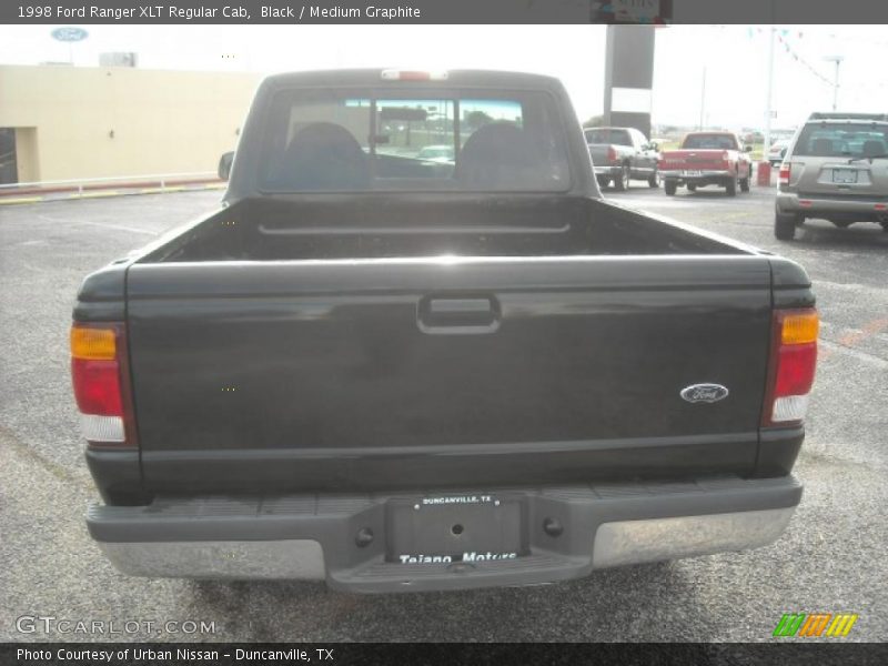 Black / Medium Graphite 1998 Ford Ranger XLT Regular Cab