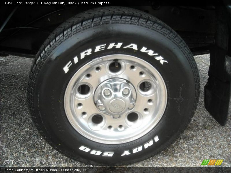 Black / Medium Graphite 1998 Ford Ranger XLT Regular Cab