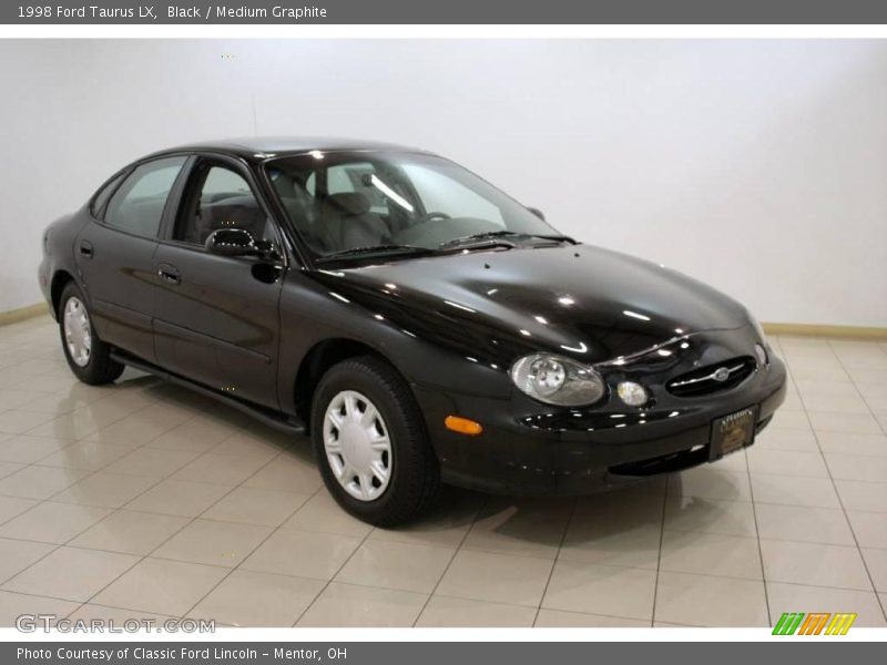 Black / Medium Graphite 1998 Ford Taurus LX