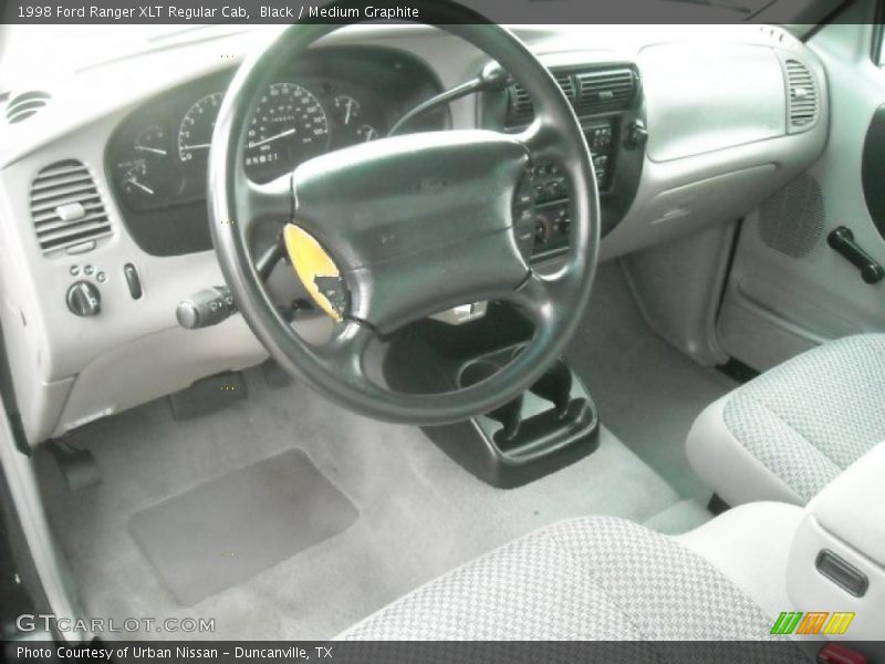 Black / Medium Graphite 1998 Ford Ranger XLT Regular Cab