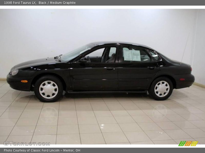 Black / Medium Graphite 1998 Ford Taurus LX