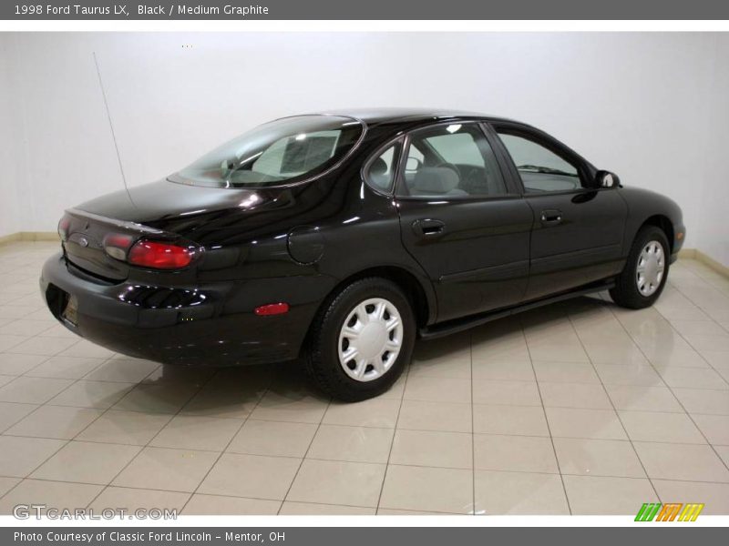 Black / Medium Graphite 1998 Ford Taurus LX
