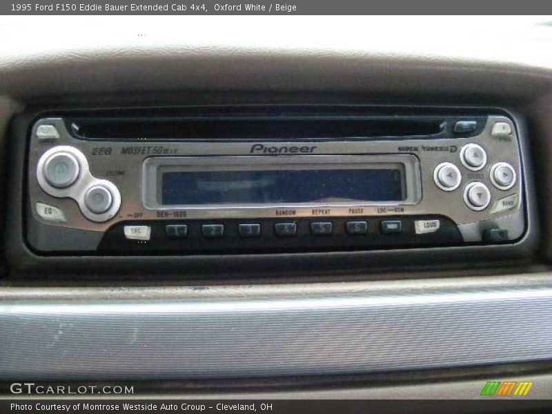 Oxford White / Beige 1995 Ford F150 Eddie Bauer Extended Cab 4x4