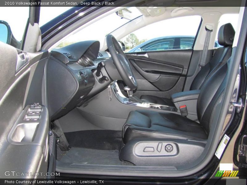 Deep Black / Black 2010 Volkswagen Passat Komfort Sedan