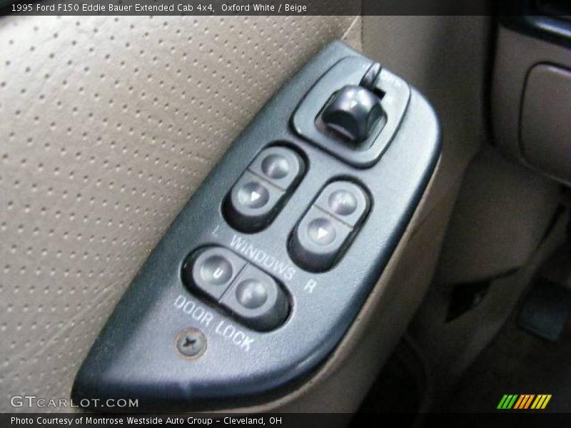 Oxford White / Beige 1995 Ford F150 Eddie Bauer Extended Cab 4x4