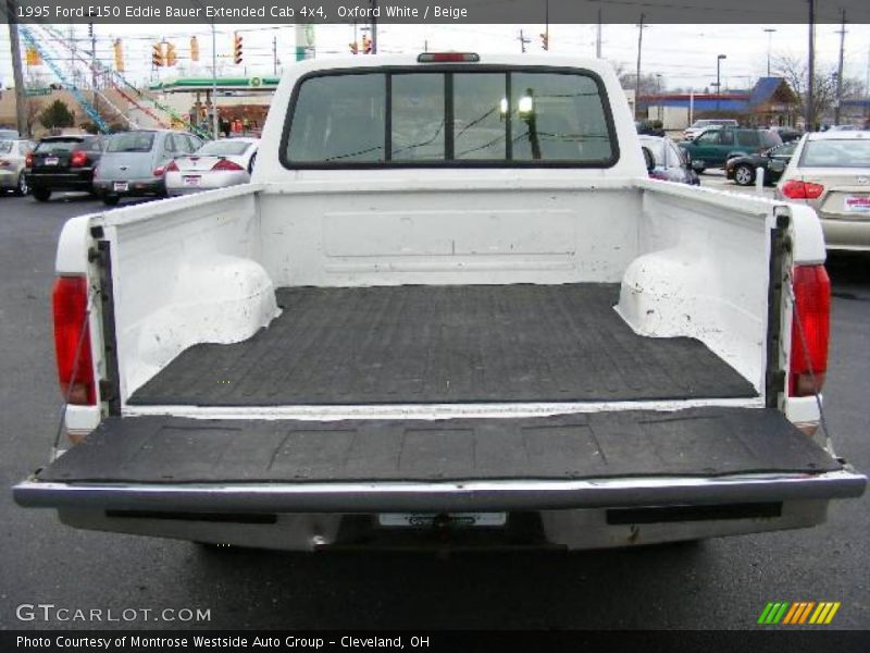 Oxford White / Beige 1995 Ford F150 Eddie Bauer Extended Cab 4x4