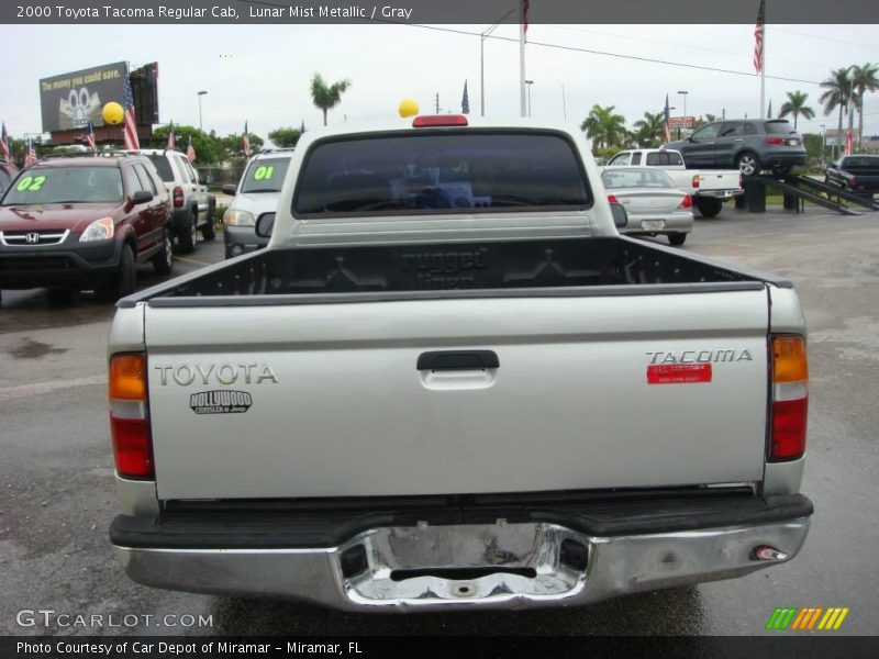 Lunar Mist Metallic / Gray 2000 Toyota Tacoma Regular Cab