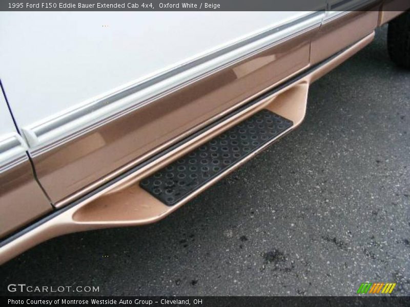 Oxford White / Beige 1995 Ford F150 Eddie Bauer Extended Cab 4x4