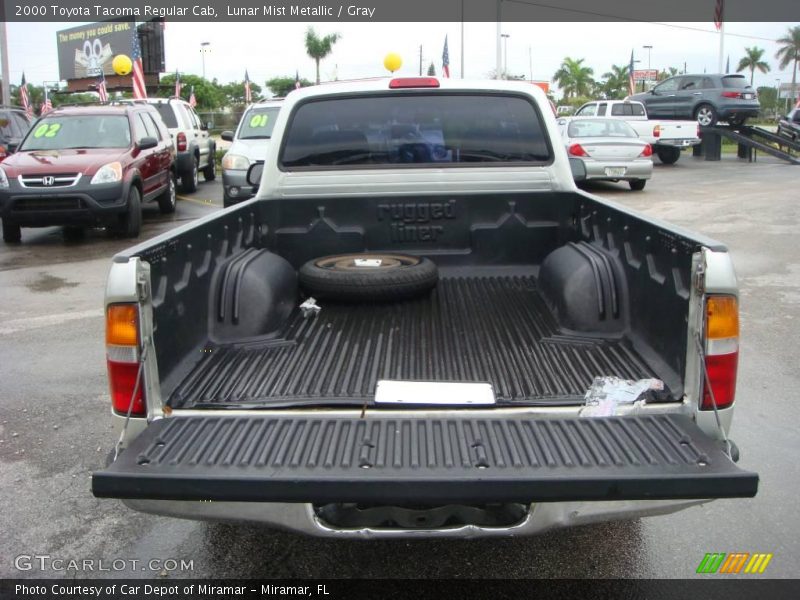 Lunar Mist Metallic / Gray 2000 Toyota Tacoma Regular Cab