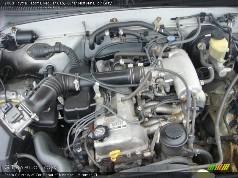 Lunar Mist Metallic / Gray 2000 Toyota Tacoma Regular Cab