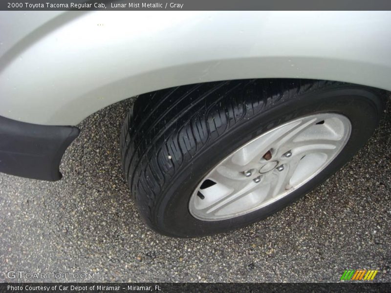 Lunar Mist Metallic / Gray 2000 Toyota Tacoma Regular Cab