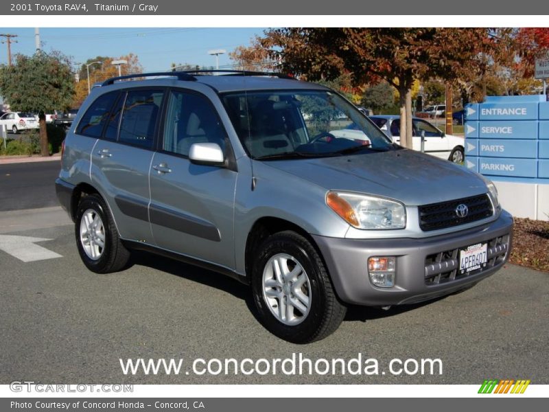 Titanium / Gray 2001 Toyota RAV4