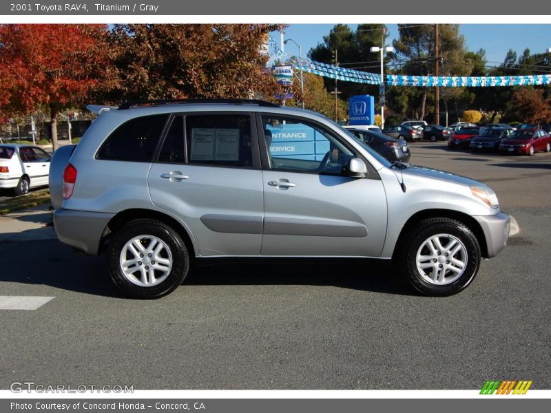 Titanium / Gray 2001 Toyota RAV4