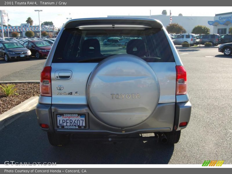 Titanium / Gray 2001 Toyota RAV4