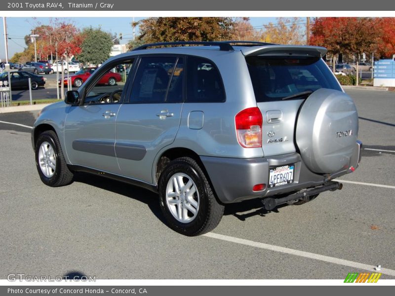 Titanium / Gray 2001 Toyota RAV4