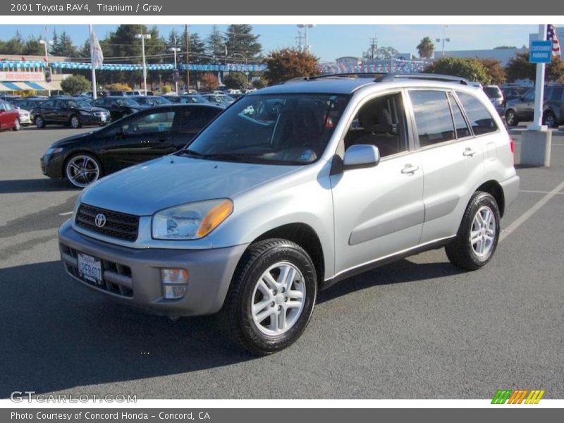 Titanium / Gray 2001 Toyota RAV4