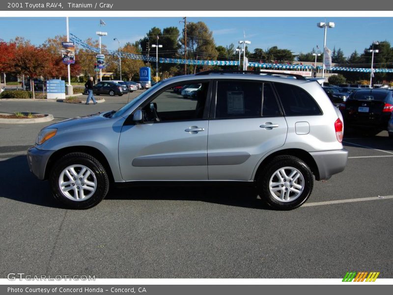 Titanium / Gray 2001 Toyota RAV4