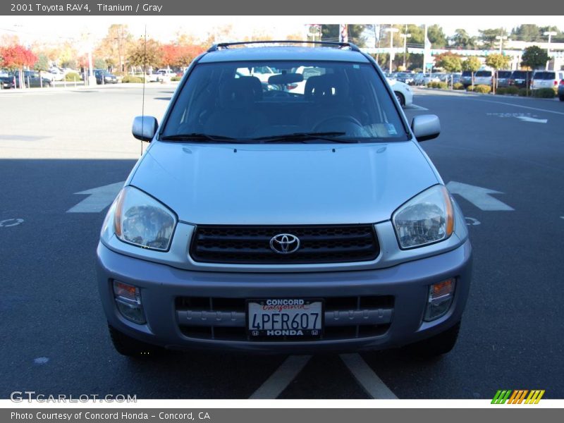 Titanium / Gray 2001 Toyota RAV4