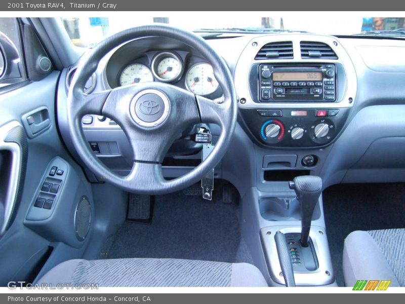 Titanium / Gray 2001 Toyota RAV4