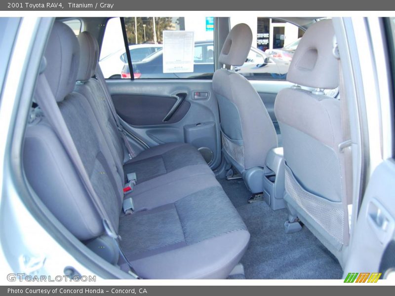 Titanium / Gray 2001 Toyota RAV4