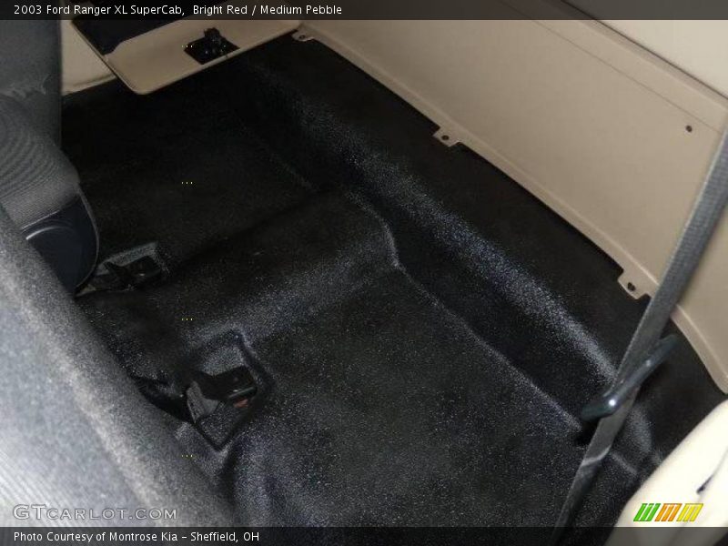 Bright Red / Medium Pebble 2003 Ford Ranger XL SuperCab