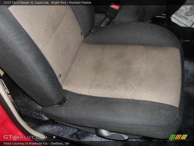 Bright Red / Medium Pebble 2003 Ford Ranger XL SuperCab