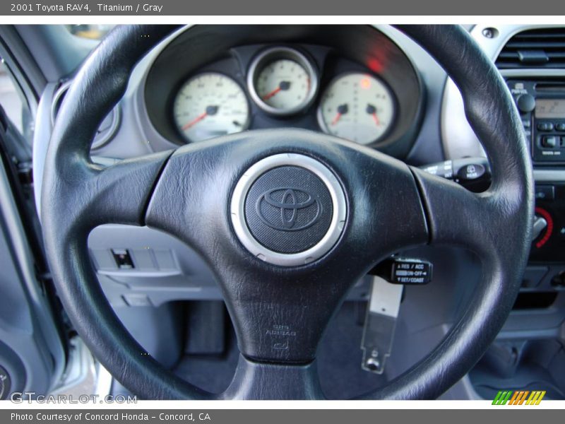 Titanium / Gray 2001 Toyota RAV4