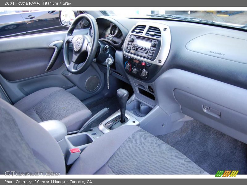 Titanium / Gray 2001 Toyota RAV4