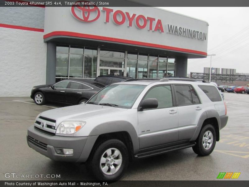 Titanium Metallic / Stone 2003 Toyota 4Runner SR5 4x4