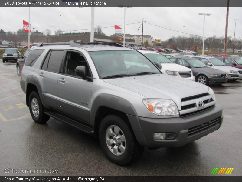 Titanium Metallic / Stone 2003 Toyota 4Runner SR5 4x4