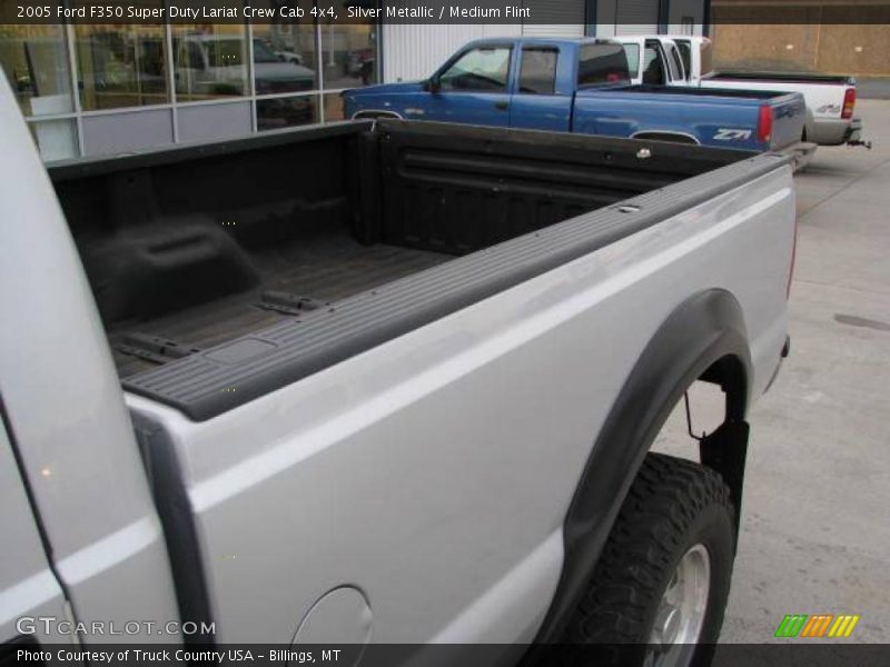 Silver Metallic / Medium Flint 2005 Ford F350 Super Duty Lariat Crew Cab 4x4