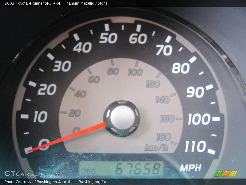 Titanium Metallic / Stone 2003 Toyota 4Runner SR5 4x4