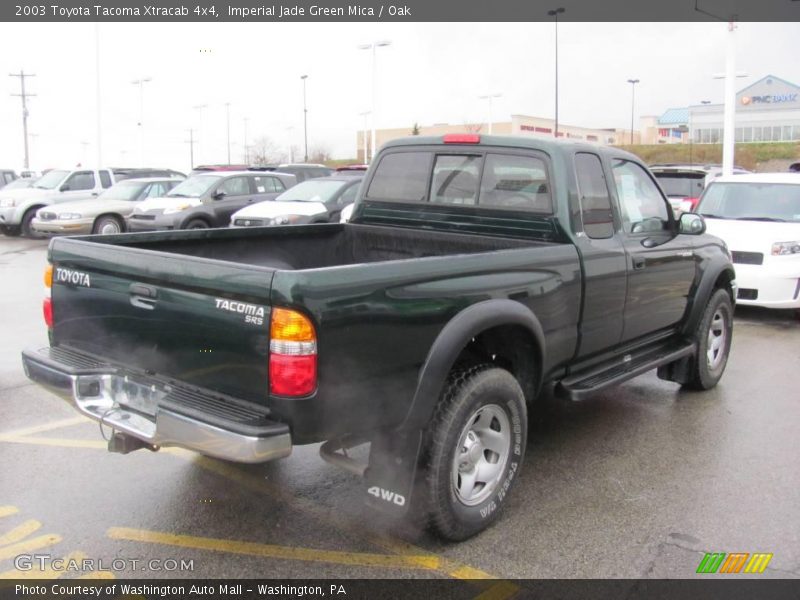 Imperial Jade Green Mica / Oak 2003 Toyota Tacoma Xtracab 4x4