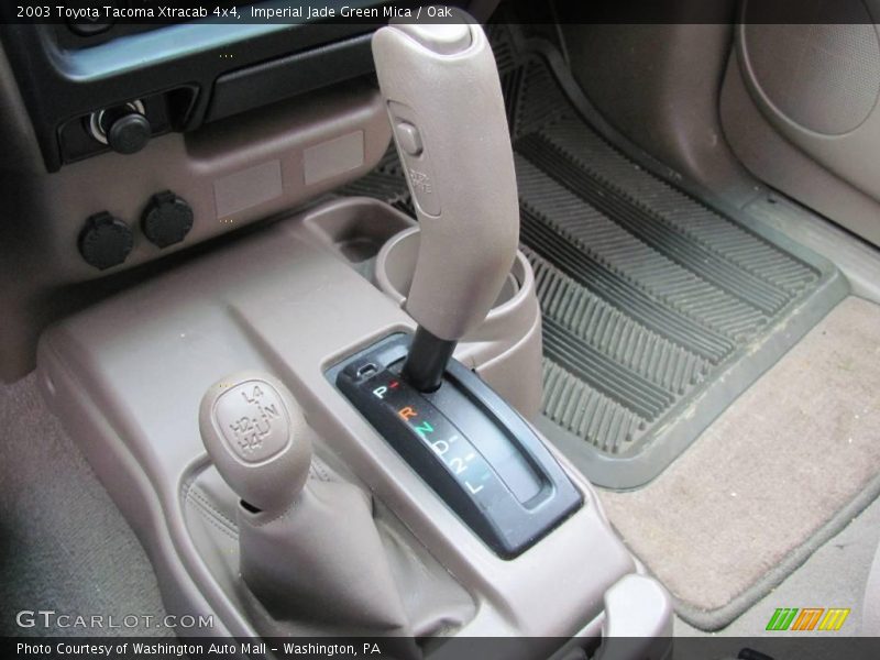Imperial Jade Green Mica / Oak 2003 Toyota Tacoma Xtracab 4x4