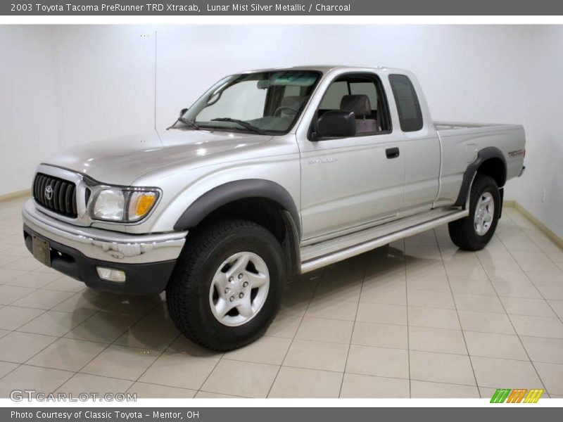 Lunar Mist Silver Metallic / Charcoal 2003 Toyota Tacoma PreRunner TRD Xtracab