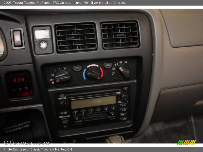 Lunar Mist Silver Metallic / Charcoal 2003 Toyota Tacoma PreRunner TRD Xtracab