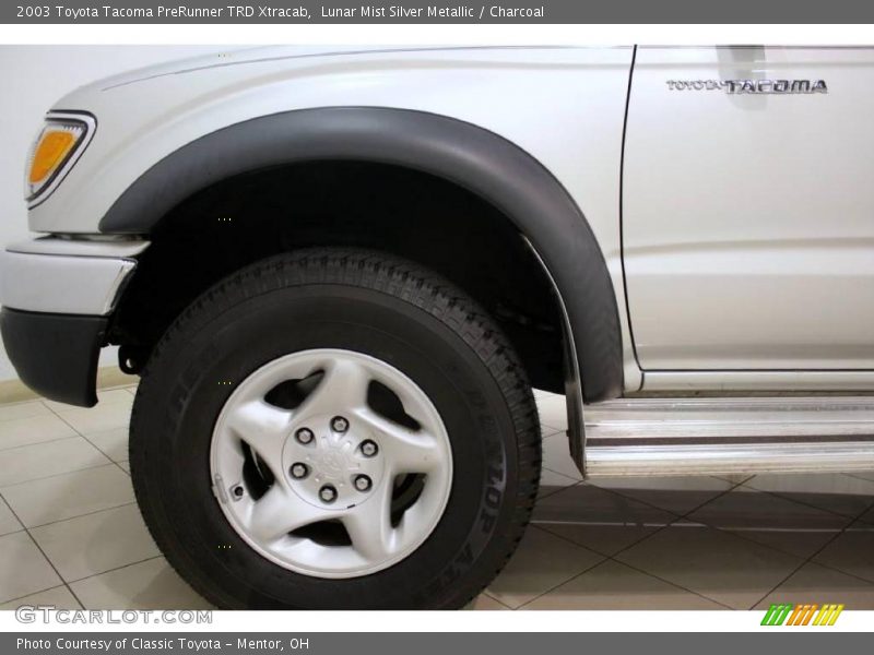 Lunar Mist Silver Metallic / Charcoal 2003 Toyota Tacoma PreRunner TRD Xtracab
