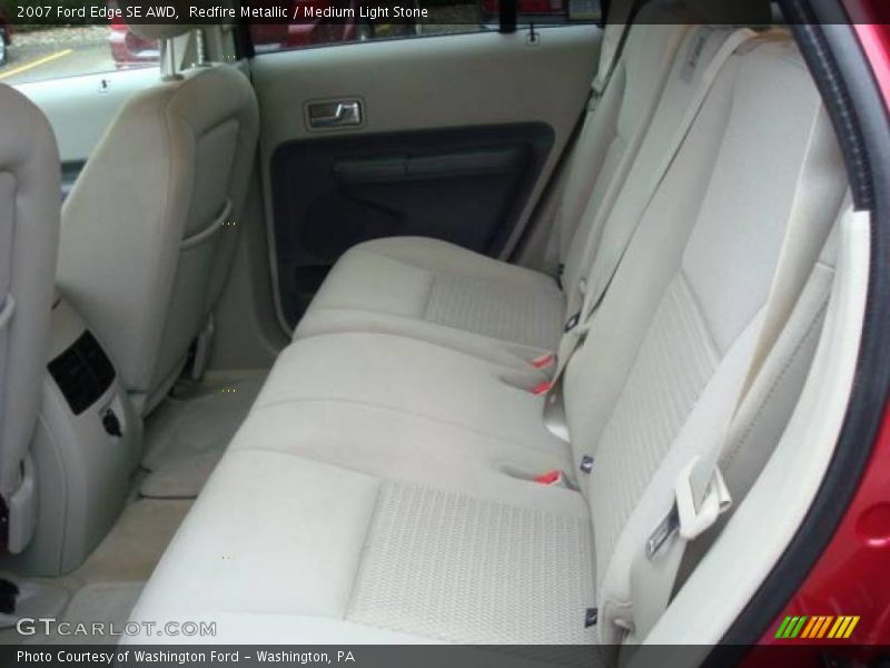 Redfire Metallic / Medium Light Stone 2007 Ford Edge SE AWD