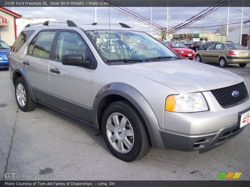 Silver Birch Metallic / Shale Grey 2006 Ford Freestyle SE