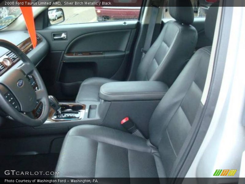 Silver Birch Metallic / Black 2008 Ford Taurus Limited AWD