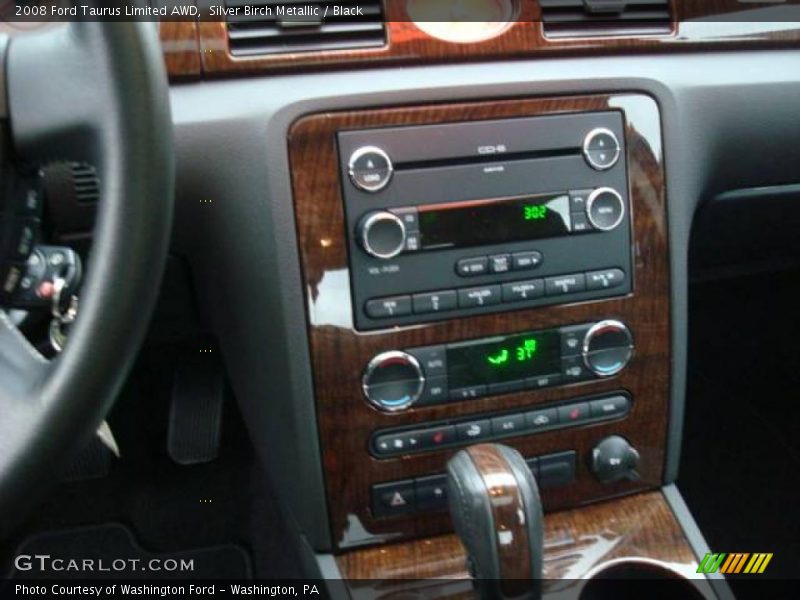 Silver Birch Metallic / Black 2008 Ford Taurus Limited AWD