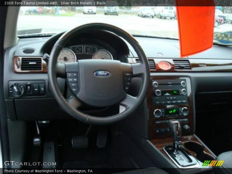 Silver Birch Metallic / Black 2008 Ford Taurus Limited AWD