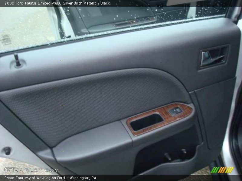 Silver Birch Metallic / Black 2008 Ford Taurus Limited AWD