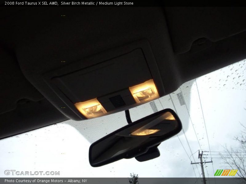 Silver Birch Metallic / Medium Light Stone 2008 Ford Taurus X SEL AWD