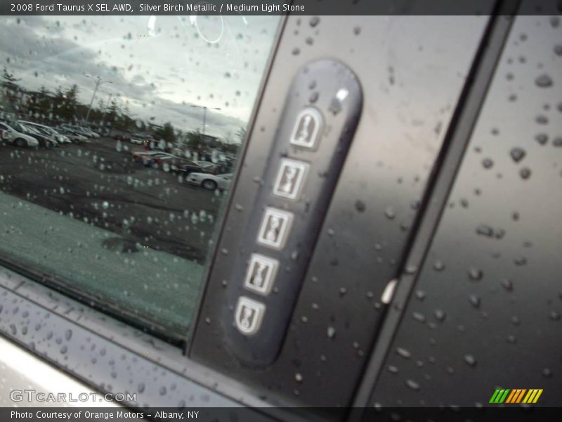 Silver Birch Metallic / Medium Light Stone 2008 Ford Taurus X SEL AWD