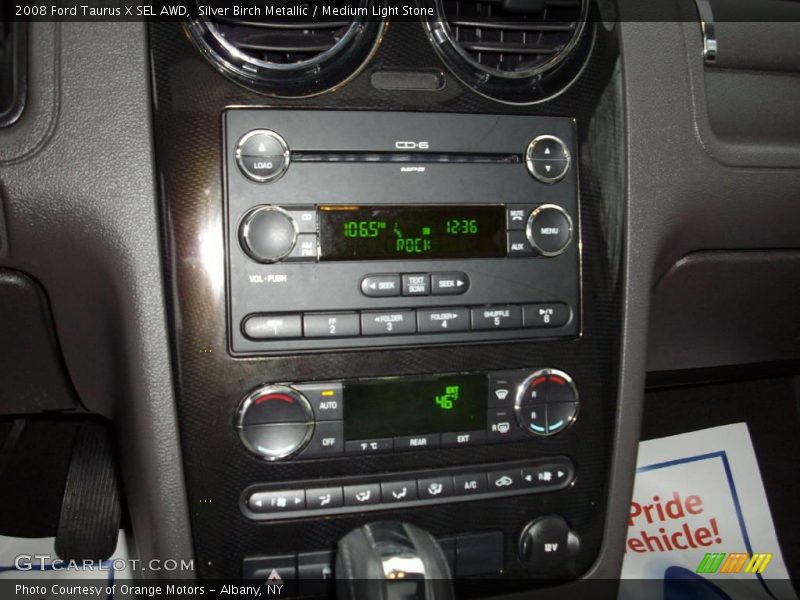 Silver Birch Metallic / Medium Light Stone 2008 Ford Taurus X SEL AWD