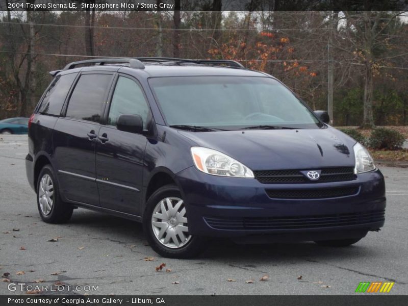 Stratosphere Mica / Stone Gray 2004 Toyota Sienna LE