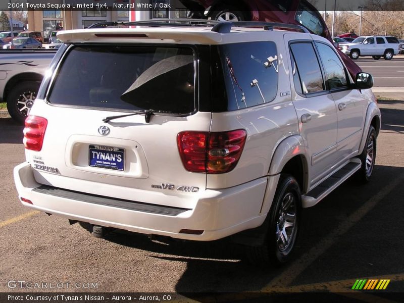 Natural White / Oak 2004 Toyota Sequoia Limited 4x4