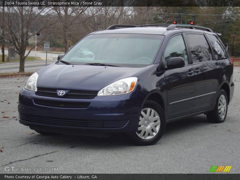 Stratosphere Mica / Stone Gray 2004 Toyota Sienna LE